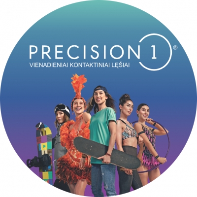 PRECISION 1 VIENADIENIAI KONTAKTINIAI LĘŠIAI